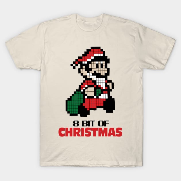 8 Bit of Christmas T-Shirt by KewaleeTee